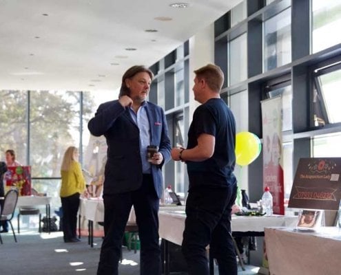 Phil Evans of Rubber Duck Digital and Darren Elliott of Average Joe Phil Evans of Rubber Duck Digital and Darren Elliott of Average Joe